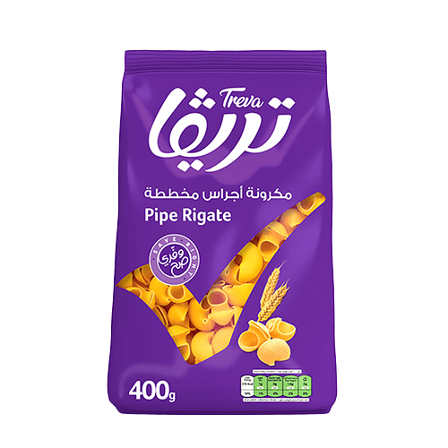 Treva Macaroni Pipe Rigate 400 g