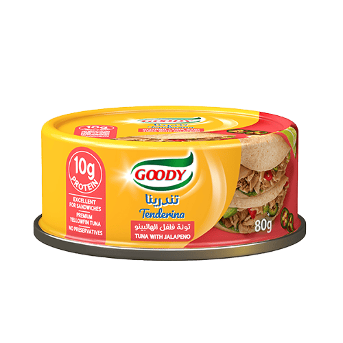 Goody Tuna Tenderina Hot Jalapeno 80 g