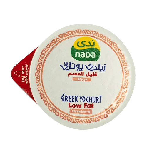 Nada Greek Yoghurt Strawberry Flavor Low Fat 160 gm