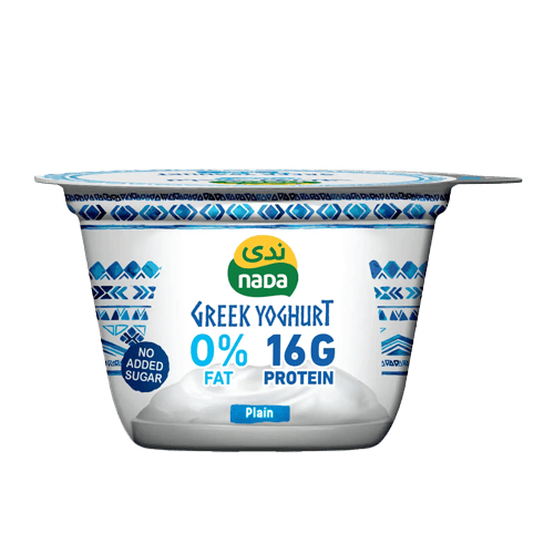 Nada Greek Yoghurt Plain 0% Fat 160 gm