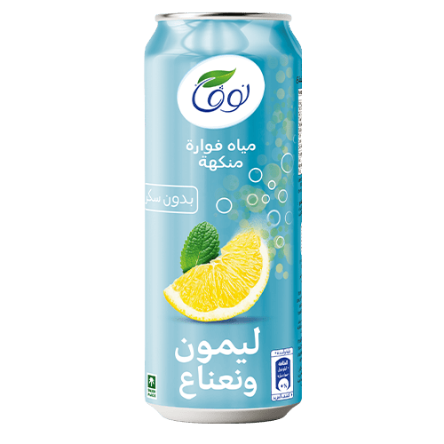 Nova Sparkling Water Lemon Mint Can 250ML