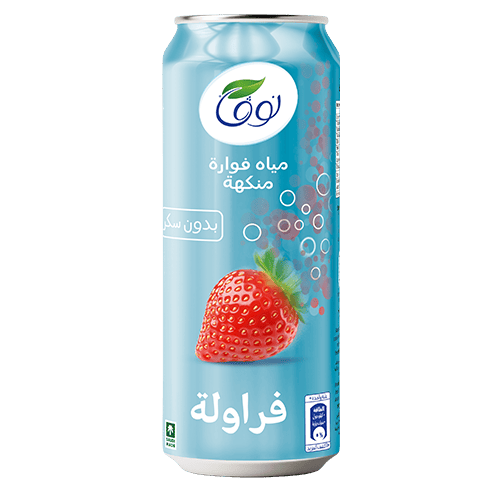 Nova Sparkling Water Strawberry Can 250 ml