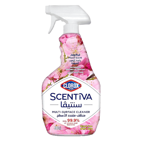 Clorox Scentiva Multi Surface Cleaner Japanese Spring Blossom 500Ml