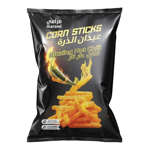 Marami Corn Sticks Blazing Hot Chili Corn Sticks 50 g