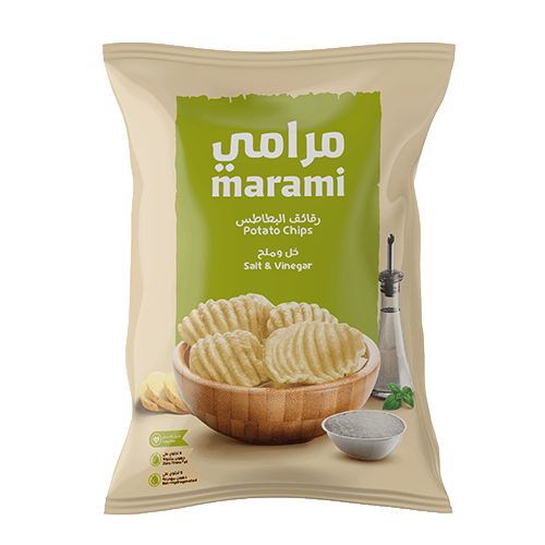 Marami Salt & Vinegar Wavy Potato Chips 55g