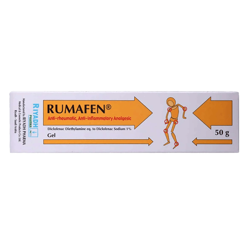 Rumafen gel 1% 50 gm
