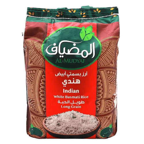 Al Mudayaf Indian White Basmati Rice 5 kg