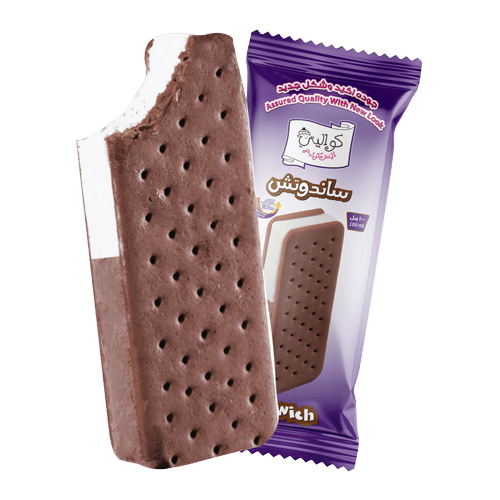 Kwality Ice Cream Biscuit Sandwich 100 ml