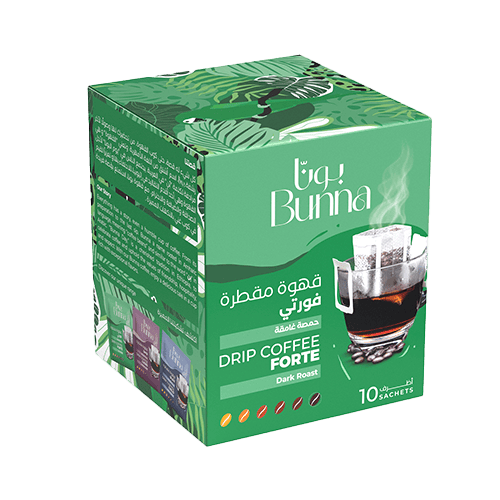 Bunna Forte Filter Drip Coffee 10 Sachets 100 g