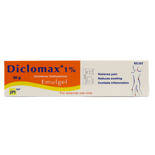 Diclomax 1% Emulgel 50 gm