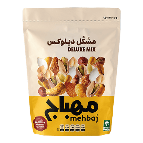 Al Mehbaj Super Deluxe Mixed Nuts Bag 250 g