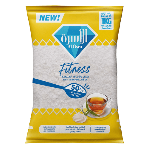 Al Osra Fitness Sugar 50% Less Calories 500 g