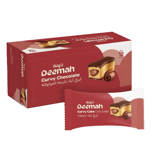 Deemah Curvy Chocolate Cake 12 pcs