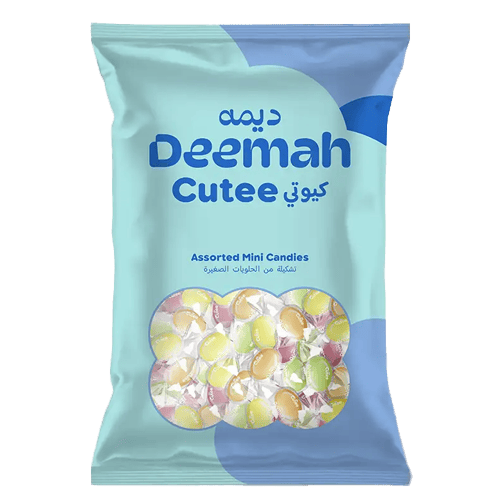 Deemah Cutee Assorted Fruit Flavored Mini Candies 700 g