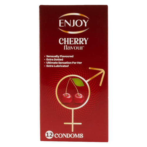 Enjoy Cherry Premium Condoms 12 pcs