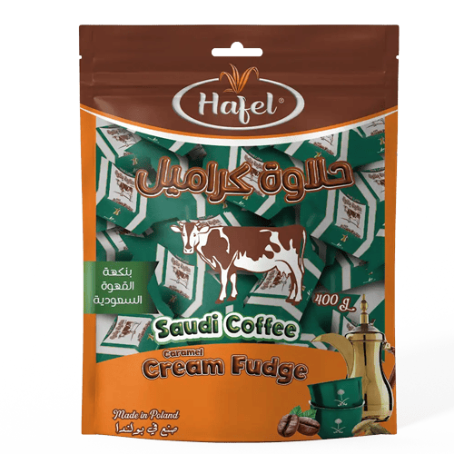 Hafel Fudge Saudi Coffee Flavor 400 g