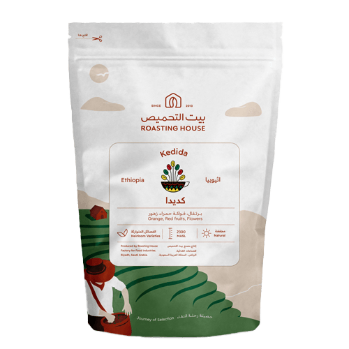 Roasting House Coffee Beans Ethiopia Yirgacheffe Kedida Natural 227 g
