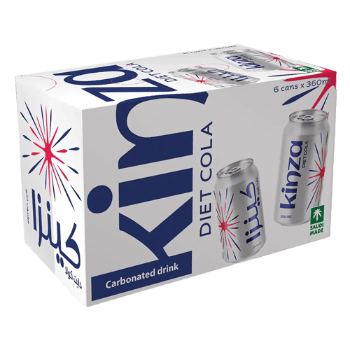 Kinza Diet Cola 6 pcs 360 ml