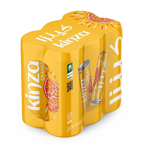 Kinza Lemon Orange 6 pcs 250 ml