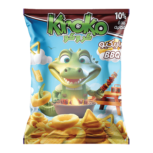 Kroko Puffs Barbecue Flavor 50g