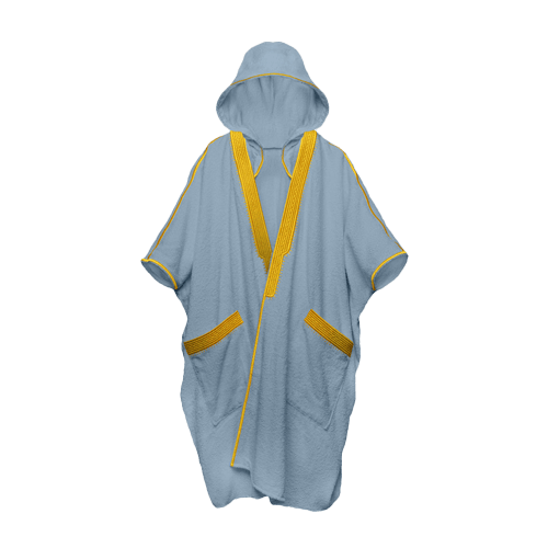 Beach Bisht Drop Top Concrete Grey Small