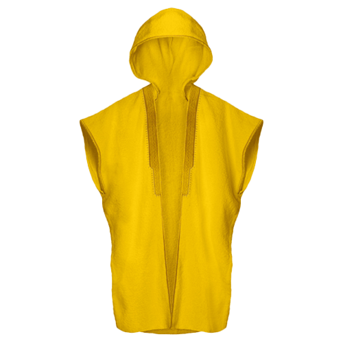 Beach Bisht Little Bisht Yellow Large