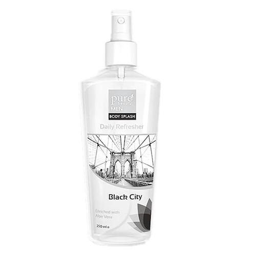 Pure Beauty Body Splash Men Dark Ice 100ml