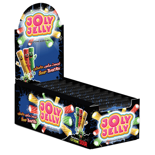 Jolly Jelly Licorice Twist Mix Sachet 24 pcs 10 g