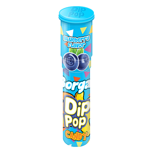 Borgat Novelties Dip Pop Blueberry Flavor 20 g