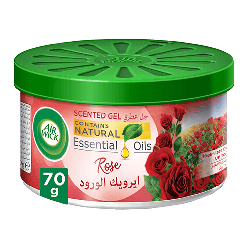 Air Wick Air Freshener Scented Gel, Rose Scent, 70g