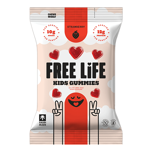 Free Life Kids Gummies Strawberry 34 g