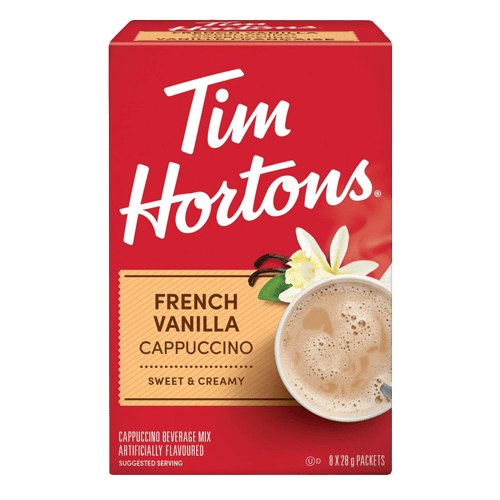 Tim Hortons French Vanilla 8 Packet  28 g