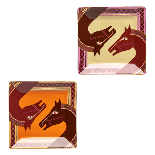 Cordovan 2 Horses Décor-2 Pieces