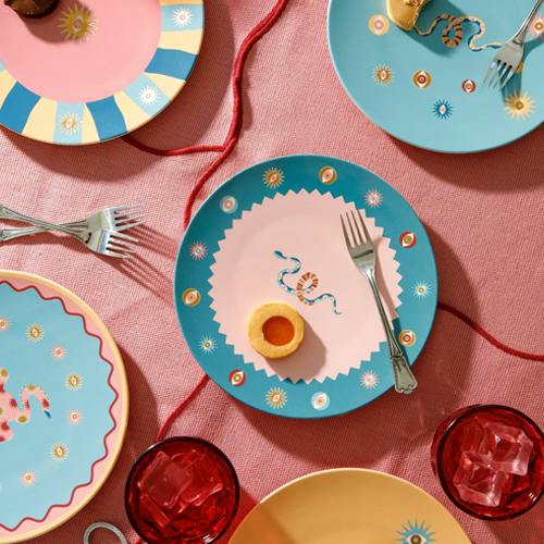 Summer Gaze Dessert Set - 6 Pieces
