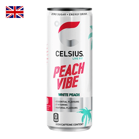 Celsius Peach Drink 335ML