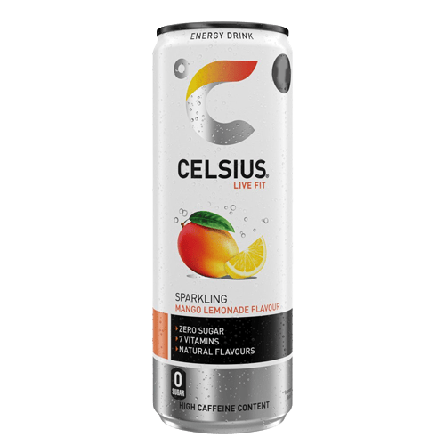 Celsius Energy Drink Mango Lemonade 355 ml