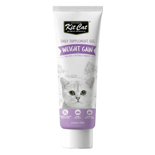 Kit Cat Daily Supplement Gel Weight Gain for Cat & Kittens 120g