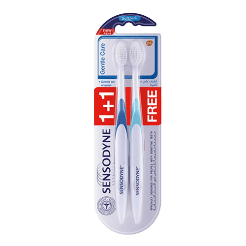Sensodyne Toothbrush Gentle Care Soft 1+1 free