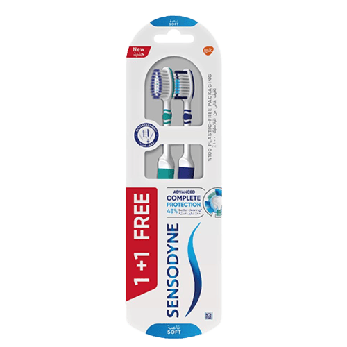 Sensodyne Toothbrush Advanced Complete Protection Soft 1+1 free