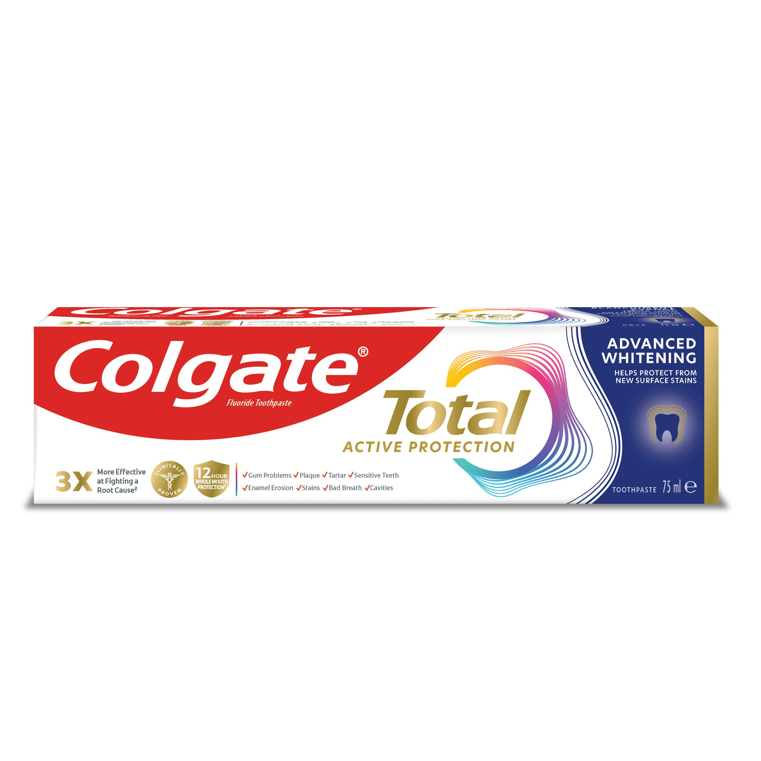 Colgate Total Active Protection Advanced Whitening Toothpaste 75 ml