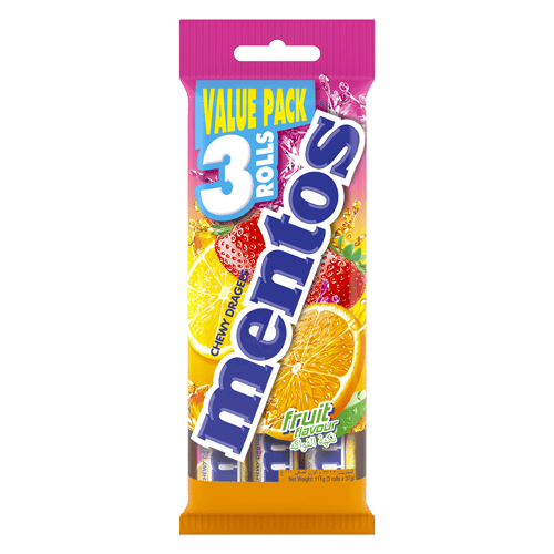 Mentos Chewy Fruit 111 g