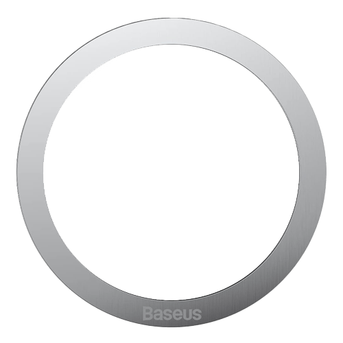Baseus Halo Series Magnetic Metal Ring(2Pcs/Pack)Silver