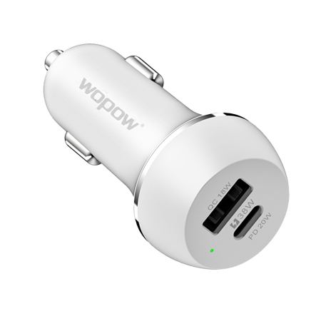 Wopow Carcharger 38W White