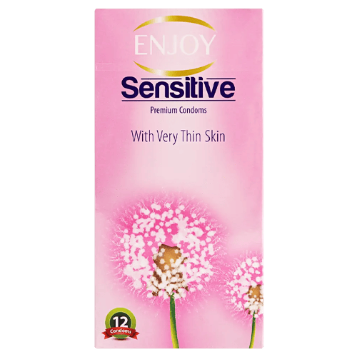 Enjoy Sensetive Premium Condoms 12Pcs