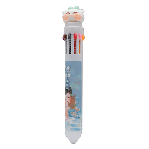 Langou 10 Color Ball Point Pen 0.7Mm