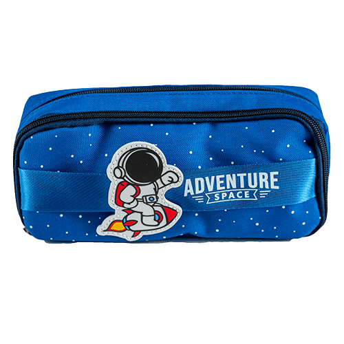 Langou Muti-Funcation Pencil Case (3 Layer) Dark Blue