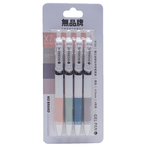Langou Gel Pen 0.5Mm 4Pcs