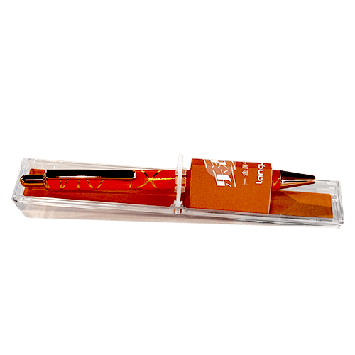 Langou Metal Gel Pen Orange