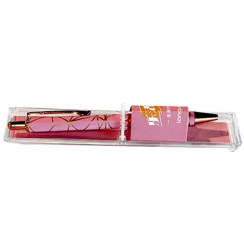 Langou Metal Gel Pen Purple