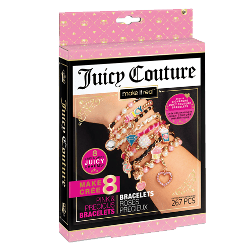 Juicy Couture Pink and Precious Bracelets